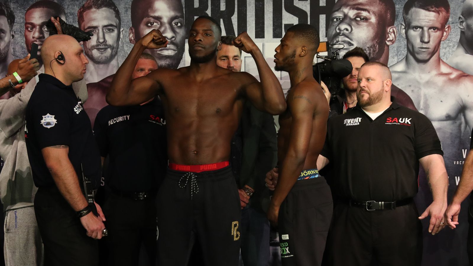 Okolie Vs Chamberlain Lawrence Okolie Shunned Face Off With