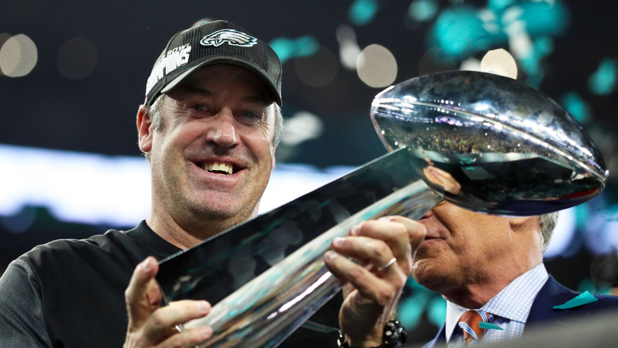 Doug Pederson talks Carson Wentz, Nick Foles, and Super Bowl LII