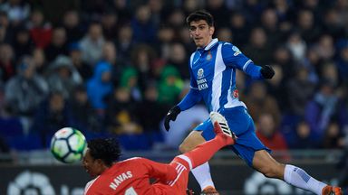 Gerard Moreno scores an injury-time winner as Espanyol beat Real Madrid