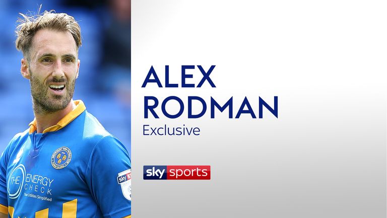 Alex Rodman is dreaming of the Championship with Shrewsbury Town
