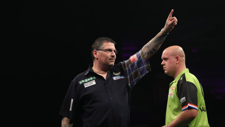 Anderson and Van Gerwen are ranked to meet in semi-final