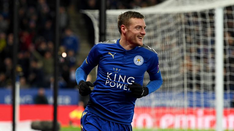 Jamie Vardy scored Leicester's winner against Sheffield United in the fifth round