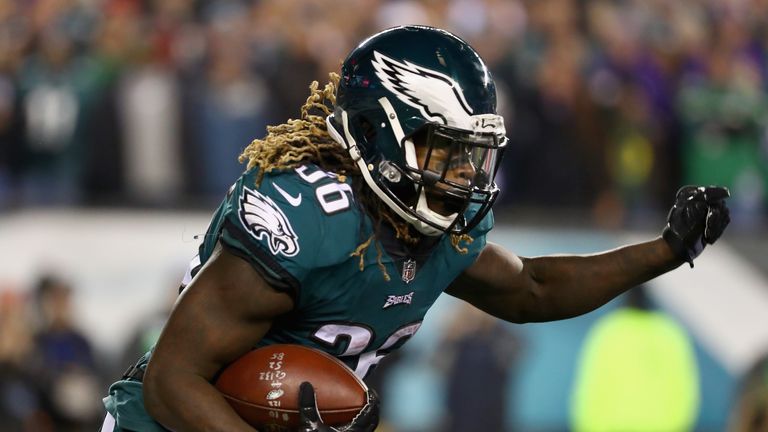 British-born running back Jay Ajayi will return to Wembley this year with the Philadelphia Eagles