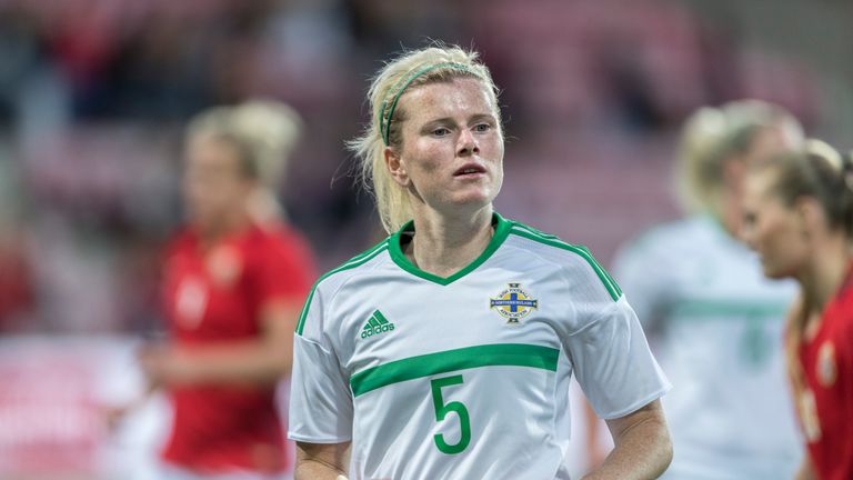 Julie Nelson has played over 60 times for Northern Ireland - who have never reached a major tournament
