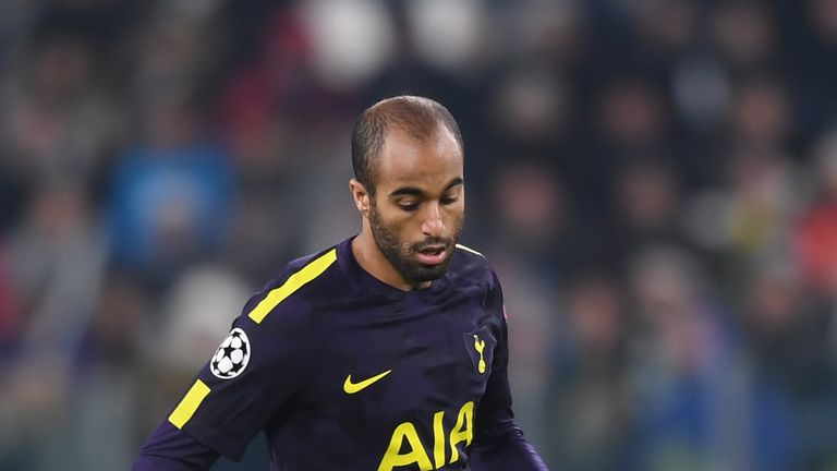 Lucas Moura could make his first Tottenham start since joining from Paris Saint-Germain