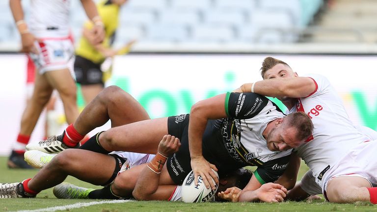 Liam Watts drew Hull level with his 56th-minute try
