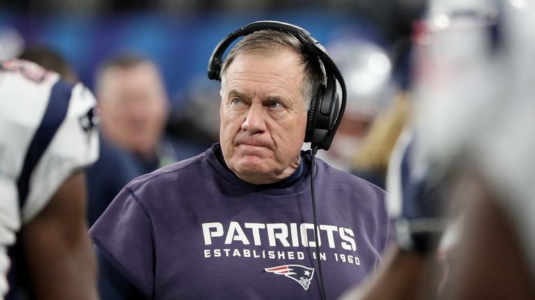 Bill Belichick is again working his magic on the sideline for the Patriots