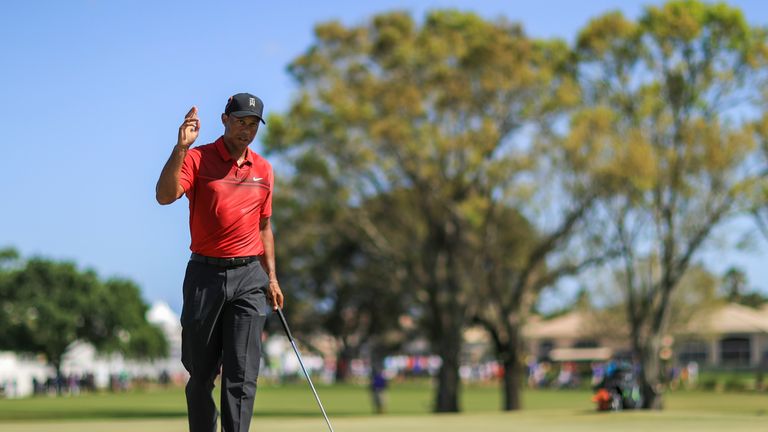 Woods has made an encouraging start to the year
