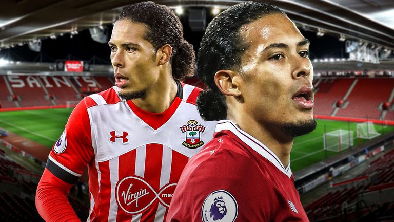 Virgil van Dijk returns to St Mary's with Liverpool on Super Sunday