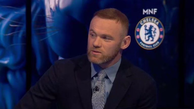 Wayne Rooney was a special guest on MNF