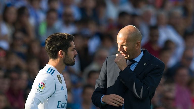 Image result for Zinedine Zidane Isco