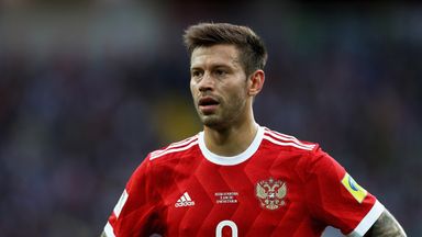 Image of Fyodor Smolov has scored 50 goals in 67 appearances for Krasnodar since 2015