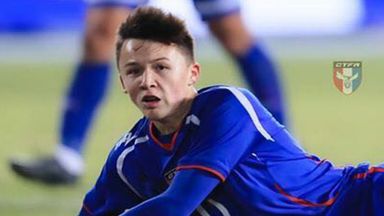 Crystal Palace youngster Will Donkin in action for Chinese Taipei [Credit: CTFA]