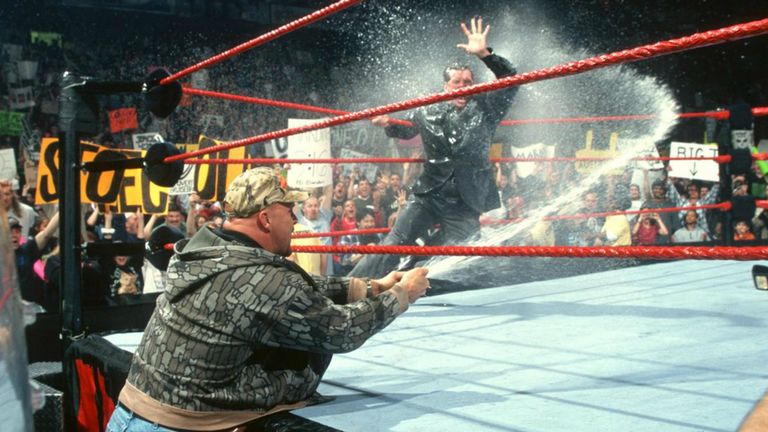 Steve Austin has had plenty of memorable moments in WWE - here's his top five