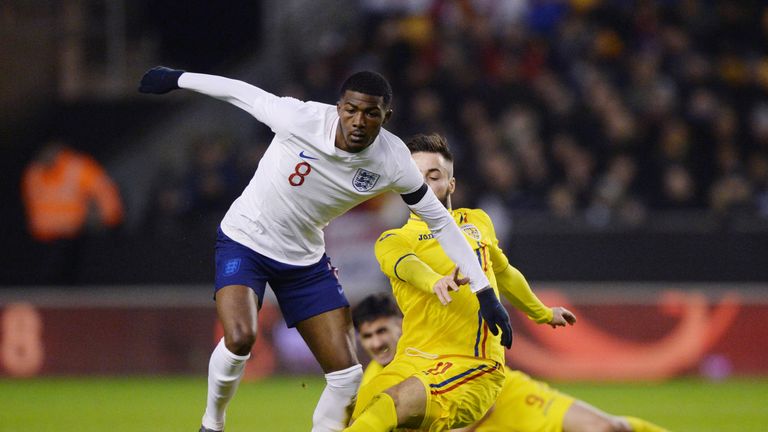 Maitland-Niles has featured four times for England U21s this season