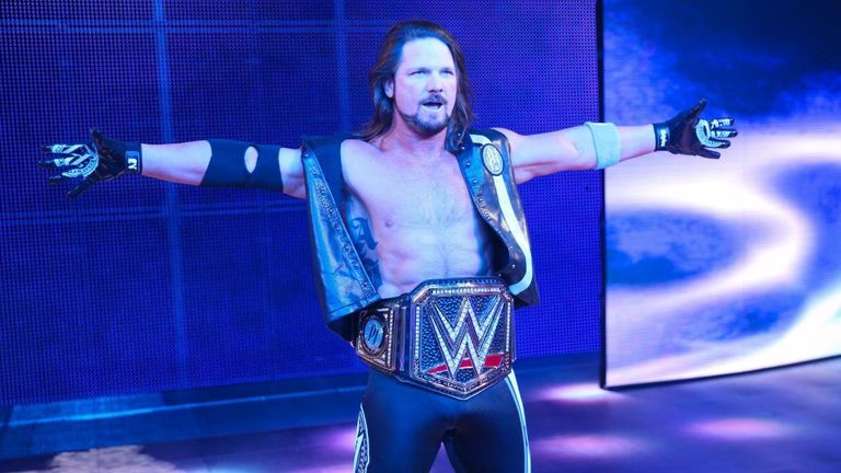 WWE champion AJ Styles faces the prospect of a six-pack challenge at Fastlane on Sunday night
