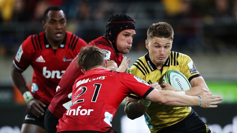 The Hurricanes pulled off a stunning victory over defending Super Rugby champions the Crusaders 