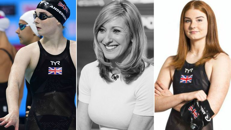 Freya Anderson is mentored by SSN presenter and ex-teacher Vicky Gomersall