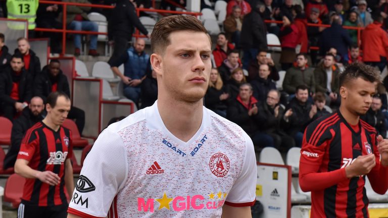 Englishman Jamie Lawrence is enjoying success in Slovakia with AS Trencin