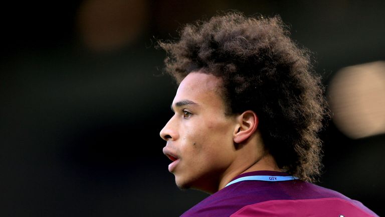 Leroy Sane was incorrectly ruled offside in the build-up to a disallowed goal for Man City