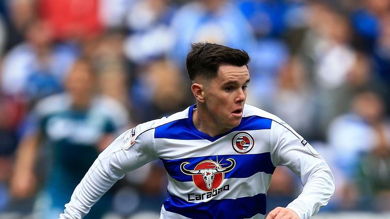 Liam Kelly has scored six goals and added three assists for Reading this season