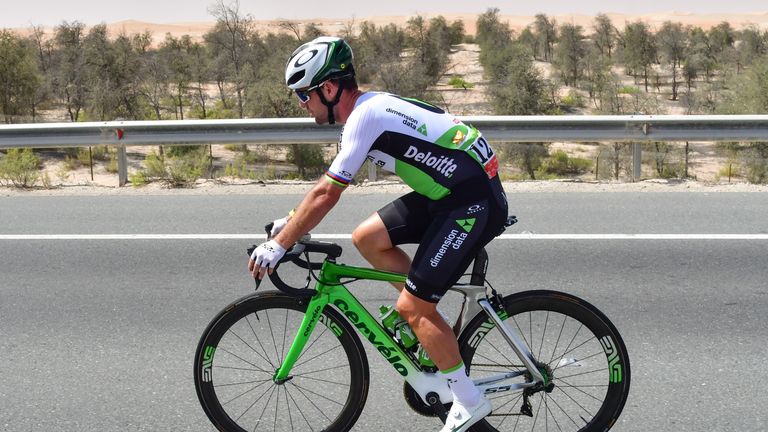 Cavendish suffered a broken broken rib and damaged ankle in Italy
