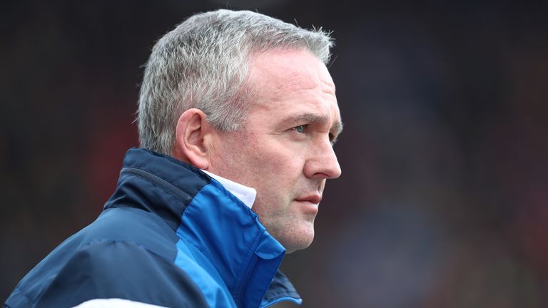 Stoke Drawing Up Plans For Relegation And Survival Says Paul Lambert Football News Sky Sports