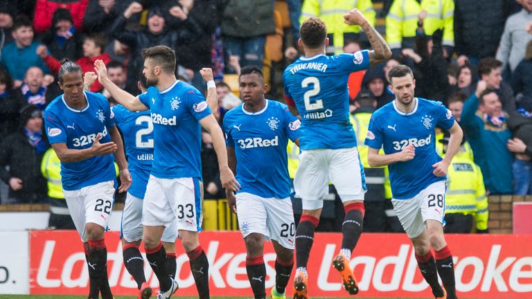 Rangers came back from two down against Motherwell