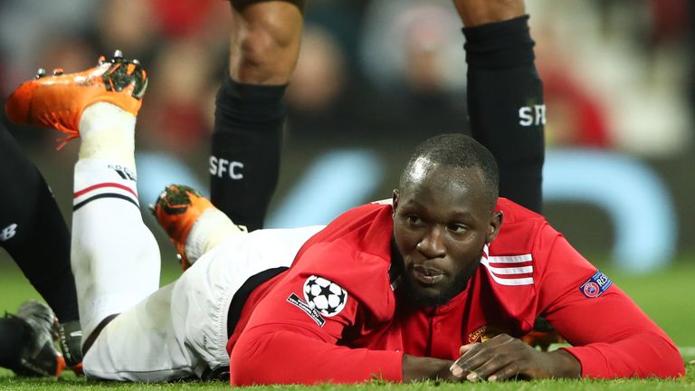 Romelu Lukaku could not prevent United's exit