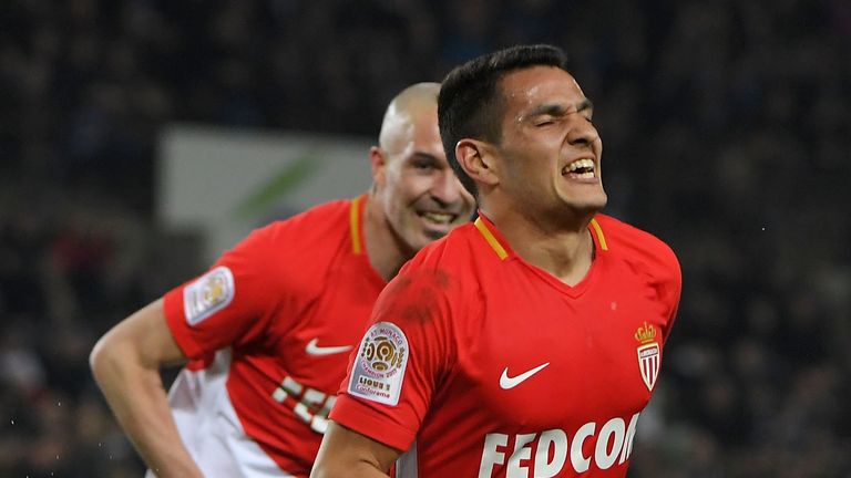Ronny Lopes scored in Monaco's win at Strasbourg