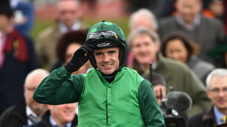 Ruby Walsh had two winners on Tuesday, including Footpad in the Racing Post Arkle