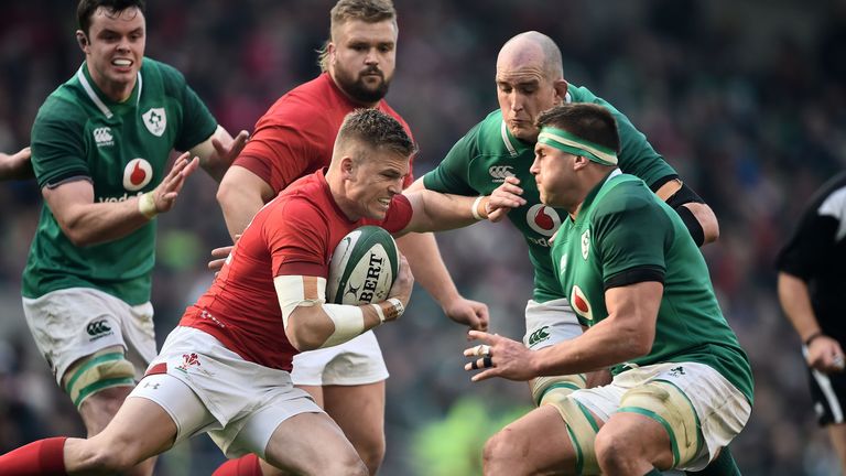 Ireland overcame Wales in Dublin 37-27 during round three 