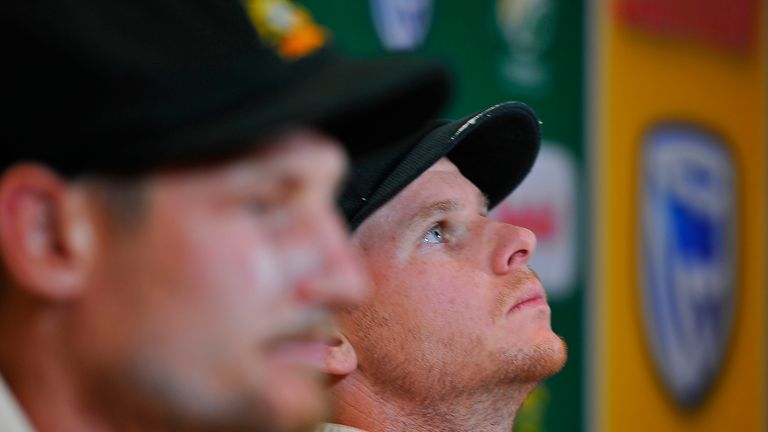 Steve Smith said he would not resign after admitting to the ball-tampering scandal
