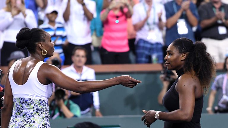 Venus Williams was facing her sister Serena for a 29th time