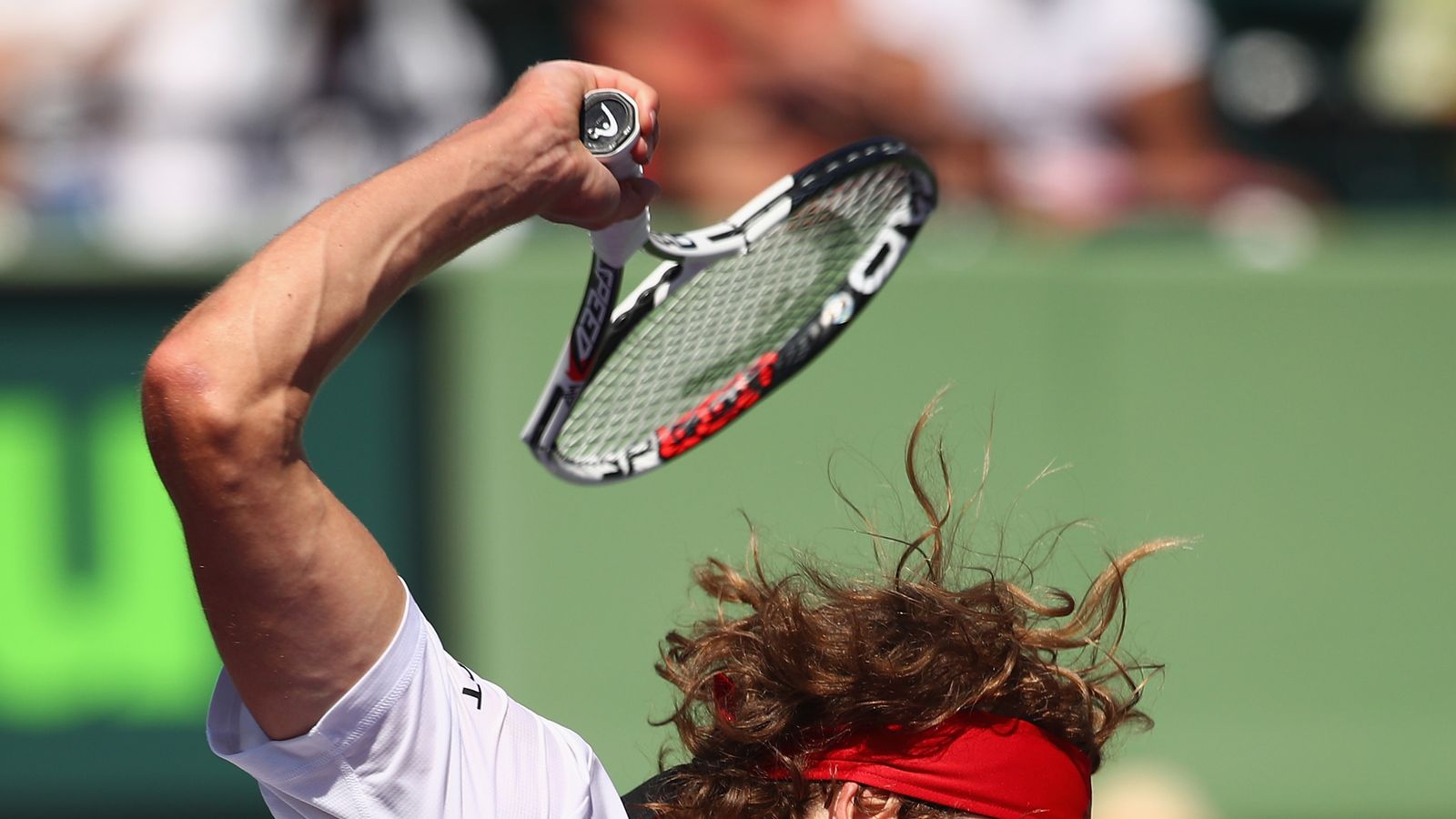 Alexander Zverev smashes racket in Miami Open final defeat to John