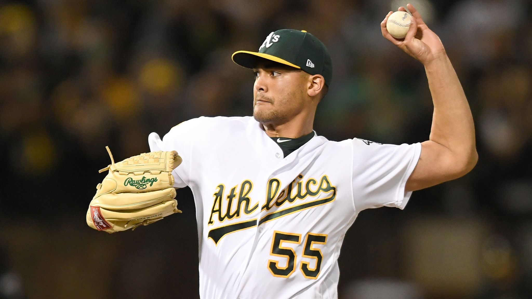 Manaea's no-no part of impressive start to third year with A's