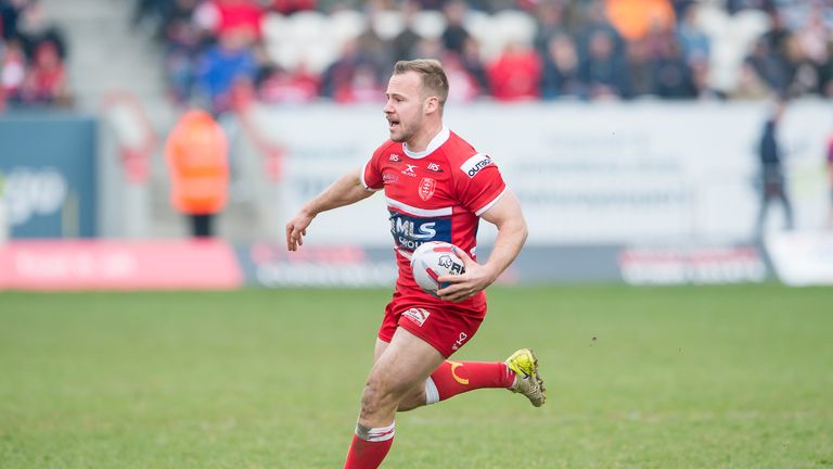 Adam Quinlan played a big part in Hull KR's try blitz
