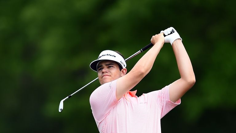 Beau Hossler missed out after shooting a seven on the first extra hole