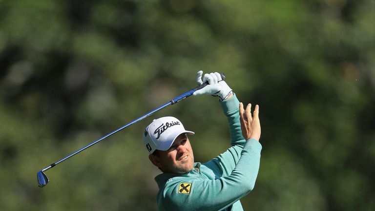 Bernd Wiesberger has not played since the end of April
