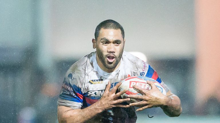 Bill Tupou scored in the first half for Wakefield in their win over Wigan