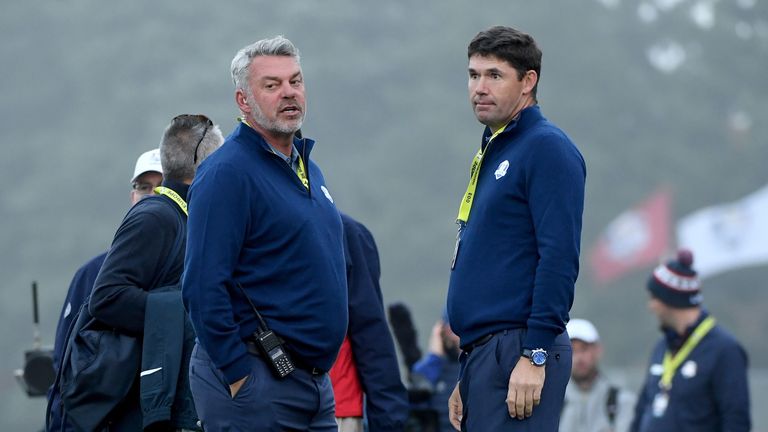 Harrington acted as a vice-captain to Darren Clarke in 2016