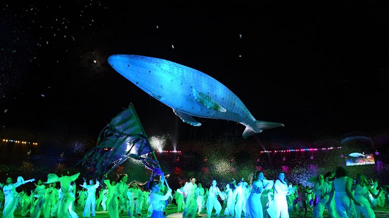 The Carrara Stadium is usually the home of Australian Rules football side Gold Coast Suns