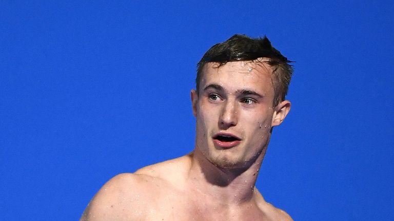 Jack Laugher won gold in the 1m springboard diving final