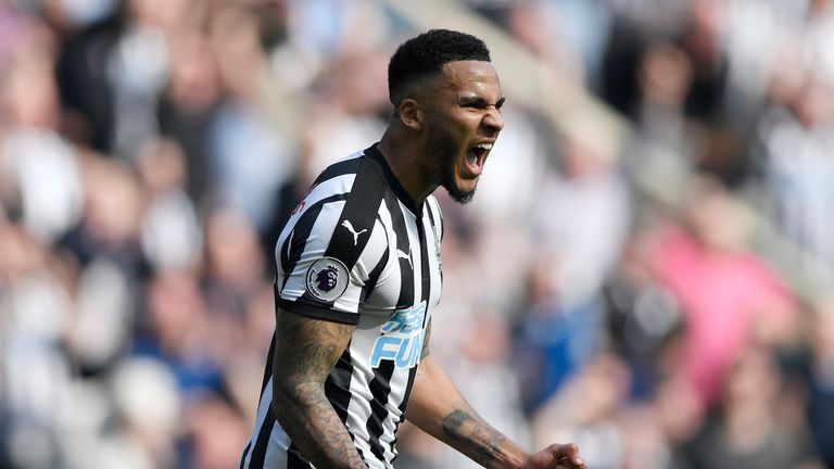 Jamaal Lascelles has returned to Newcastle for pre-season