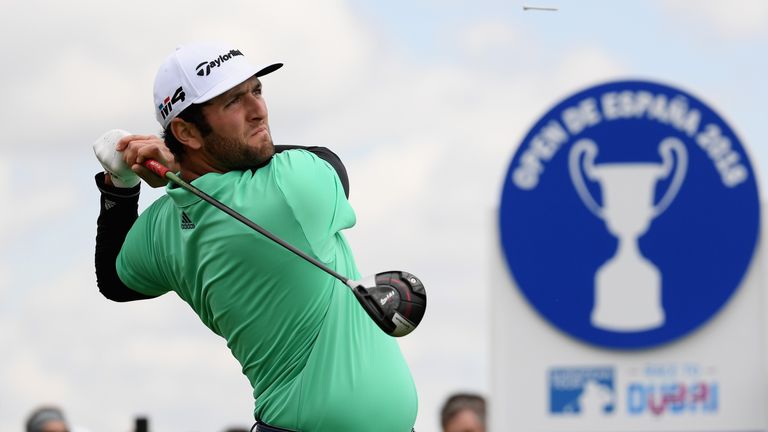 Jon Rahm is just four behind as he chases a first victory on home soil