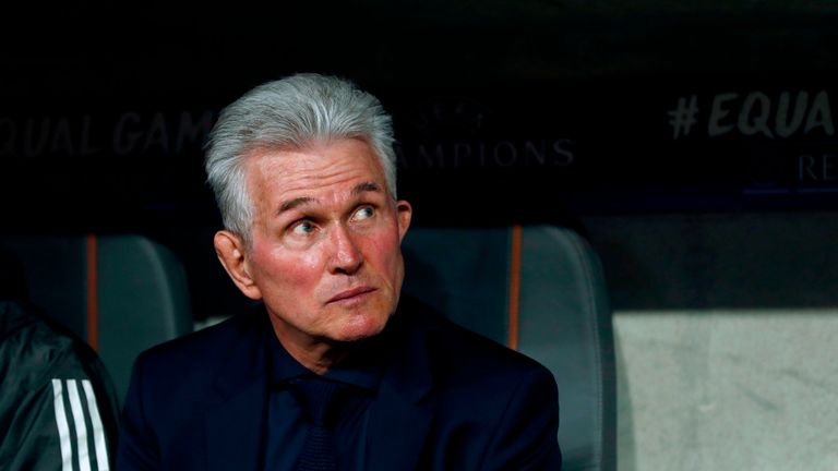 Heynckes' Bayern Munich dumped Arsenal out of the Champions League in 2013