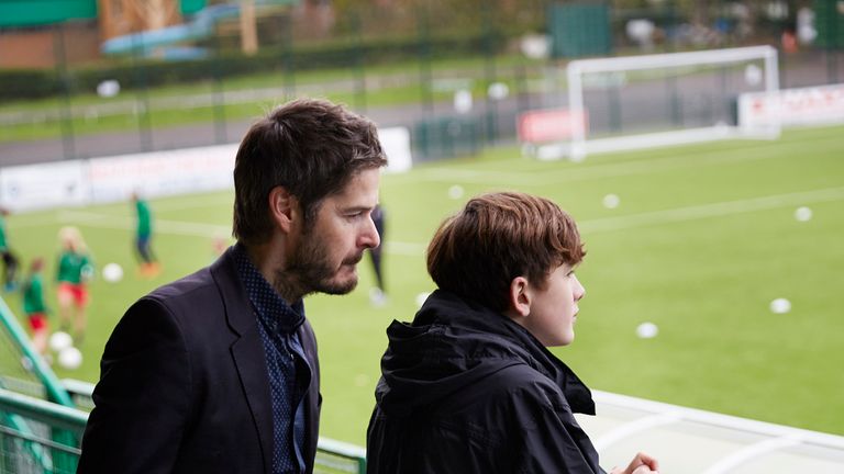 Paul (Scot Williams) hopes to see Charlie embark on the successful professional football career that he missed out on