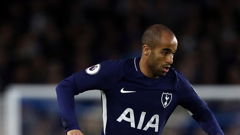 Lucas Moura was one of six Spurs changes on Tuesday