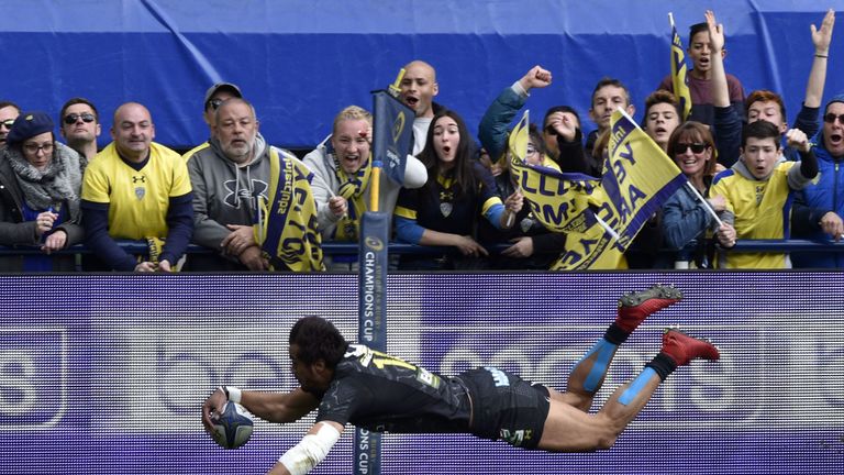 Peter Betham scored Clermont's only try to put them back in control at the time 
