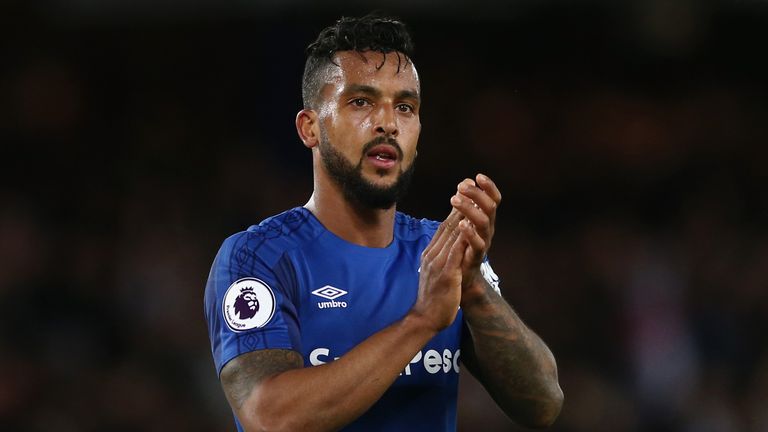 Walcott moved to Everton under Sam Allardyce in January